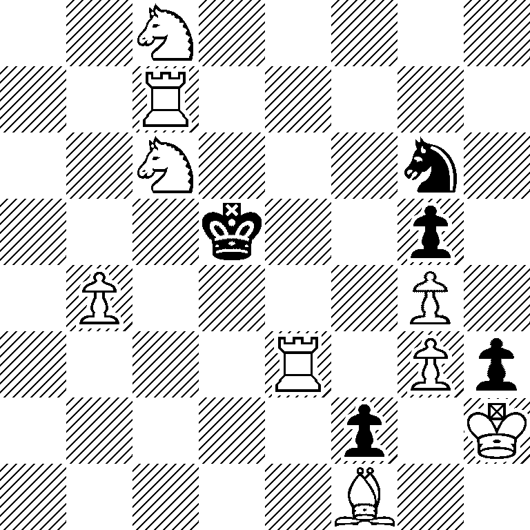 2N5/2R5/2N3n1/3k2p1/1P4P1/4R1Pp/5p1K/5B2