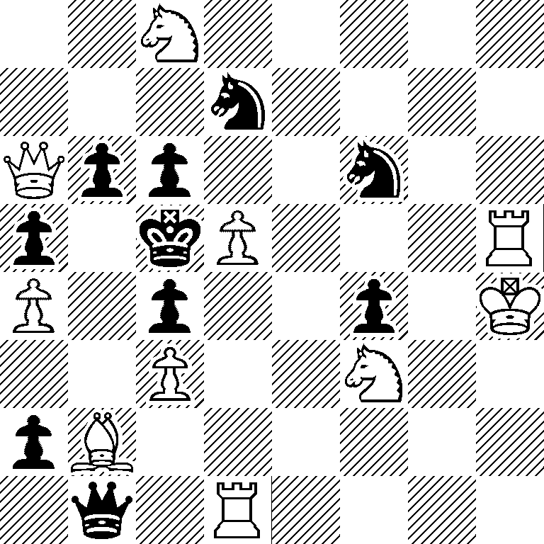 2N5/3n4/Qpp2n2/p1kP3R/P1p2p1K/2P2N2/pB6/1q1R4