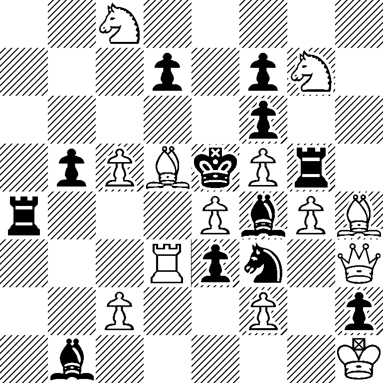 2N5/3p1pN1/5p2/1pPBkPr1/r3PbPB/3Rpn1Q/2P2P1p/1b5K