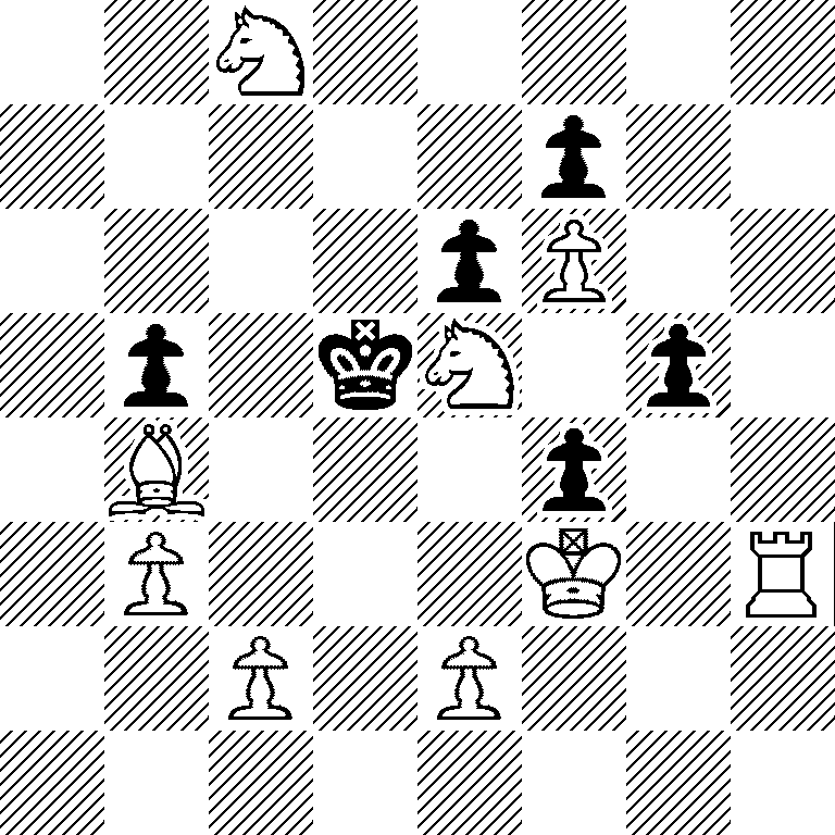 2N5/5p2/4pP2/1p1kN1p1/1B3p2/1P3K1R/2P1P3/8