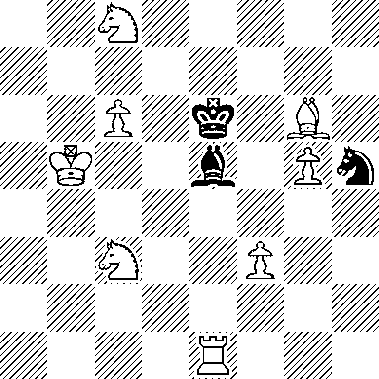 2N5/8/2P1k1B1/1K2b1Pn/8/2N2P2/8/4R3
