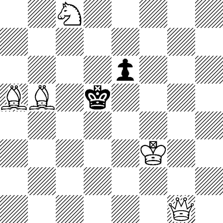 2N5/8/4p3/BB1k4/8/5K2/8/6Q1