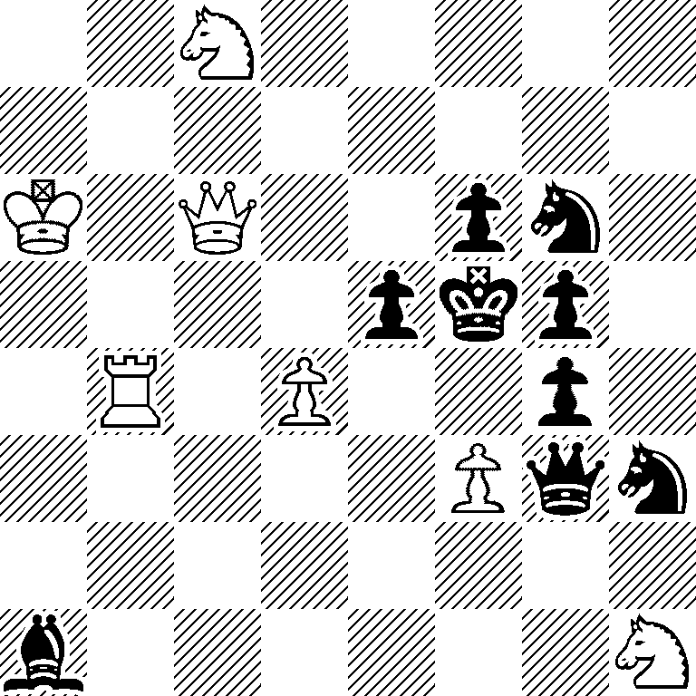 2N5/8/K1Q2pn1/4pkp1/1R1P2p1/5Pqn/8/b6N