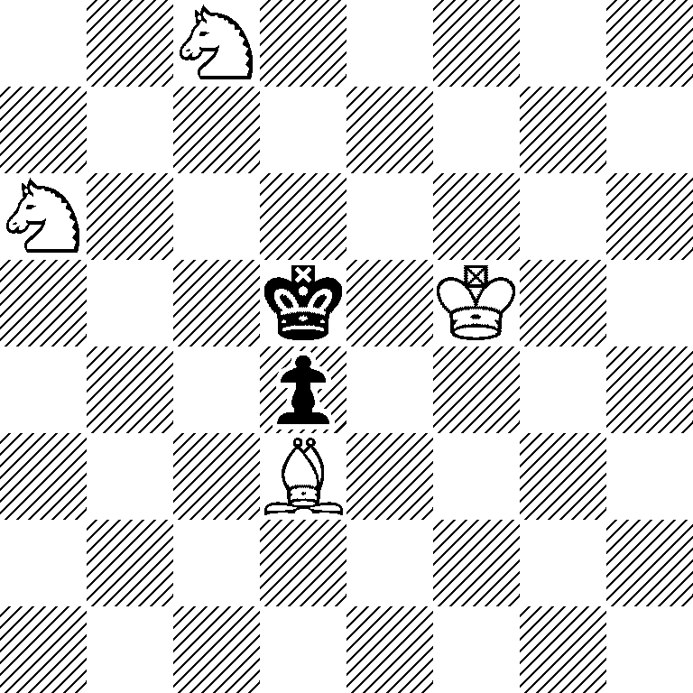 2N5/8/N7/3k1K2/3p4/3B4/8/8