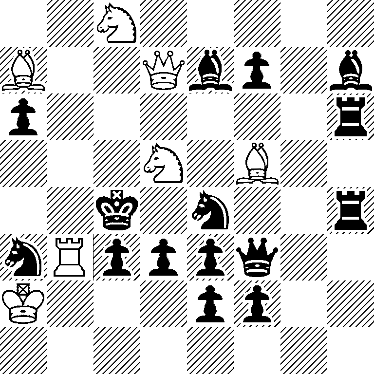 2N5/B2Qbp1b/p6r/3N1B2/2k1n2r/nRpppq2/K3pp2/8