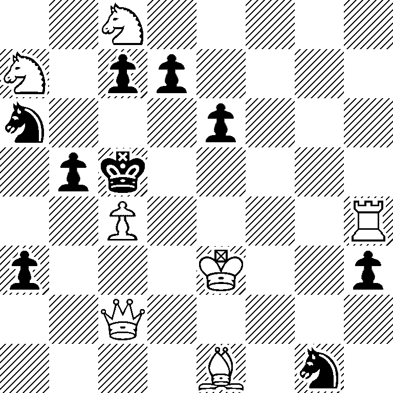 2N5/N1pp4/n3p3/1pk5/2P4R/p3K2p/2Q5/4B1n1