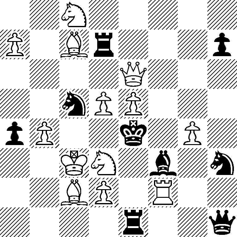 2N5/P1Br3p/4Q3/2nPP3/pP2k1P1/2KN1b1n/2BP1R2/4r2q