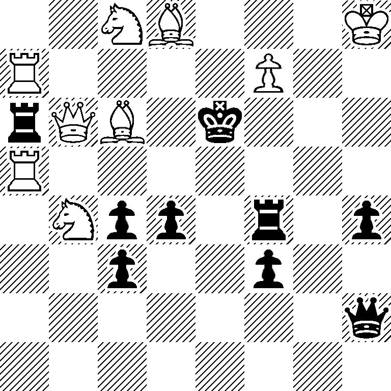 2NB3K/R4P2/rQB1k3/R7/1Npp1r1p/2p2p2/7q/8