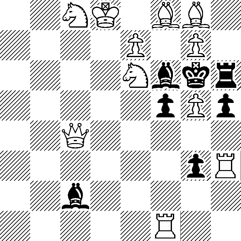 2NK1BB1/4P1P1/4Nbkr/5pPp/2Q5/6pR/2b5/5R2
