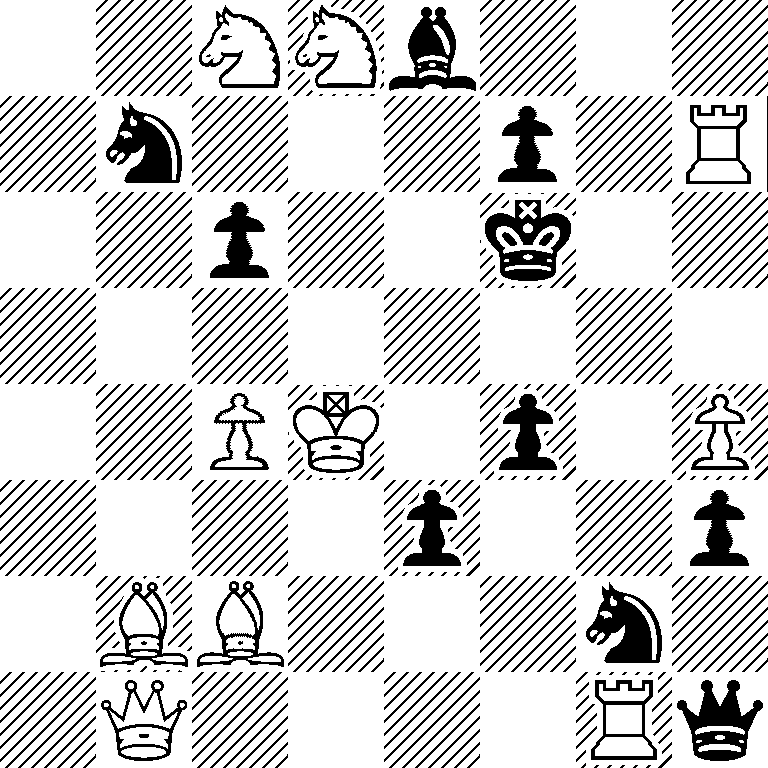 2NNb3/1n3p1R/2p2k2/8/2PK1p1P/4p2p/1BB3n1/1Q4Rq