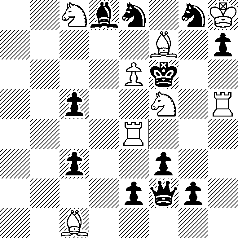 2Nbn1nK/5B1p/4Pk2/2p2N1R/4R3/2p2p2/4pqp1/2B5