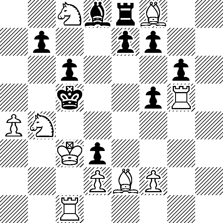 2NbrB2/1p2pp2/2p3p1/2k2pR1/PN6/2Kp4/3PBP2/2R5