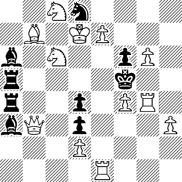 2Nn4/1B1KP3/b1N2pP1/r4k2/r2p1PR1/bQ1p3P/3P4/4R3