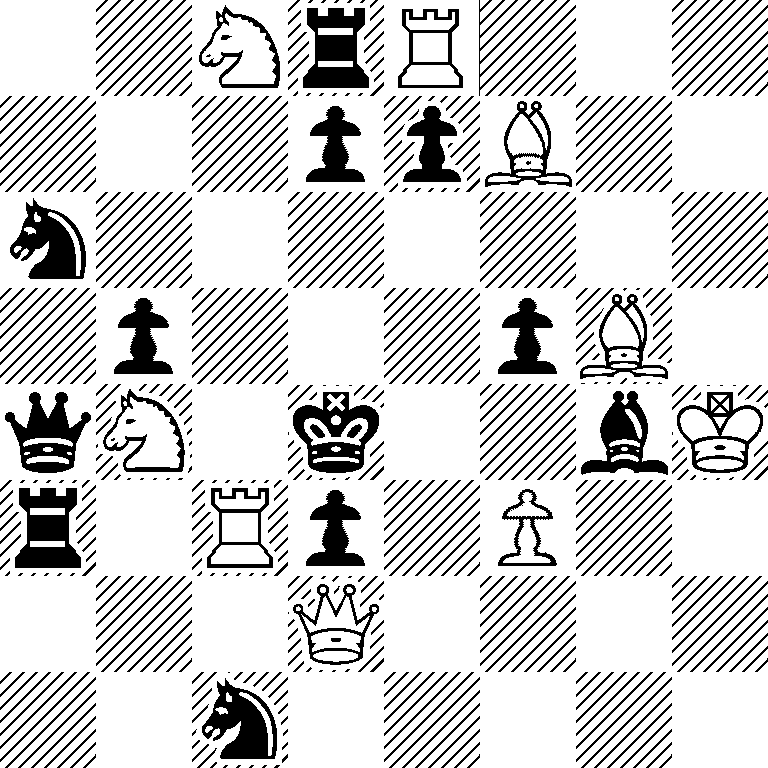 2NrR3/3ppB2/n7/1p3pB1/qN1k2bK/r1Rp1P2/3Q4/2n5