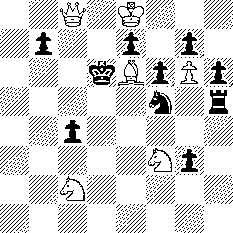 2Q1K3/1p2p1p1/3kBpPp/5n1r/2p5/5Np1/2N5/8