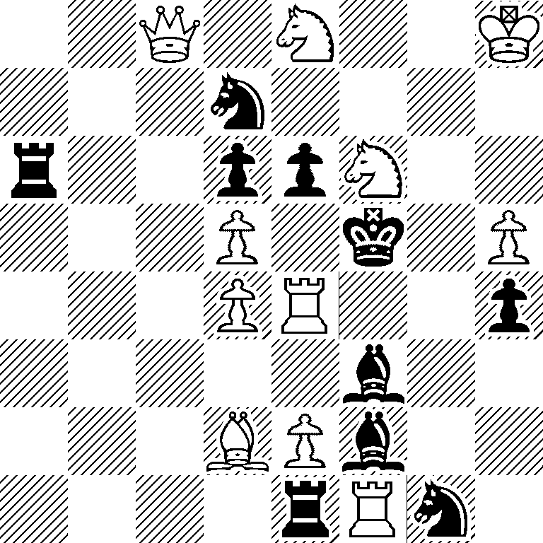 2Q1N2K/3n4/r2ppN2/3P1k1P/3PR2p/5b2/3BPb2/4rRn1