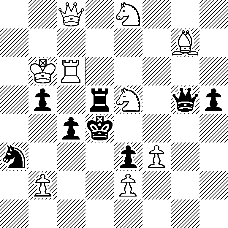 2Q1N3/6B1/1KR5/1p1rN1qp/2pk4/n3pP2/1P2P3/8