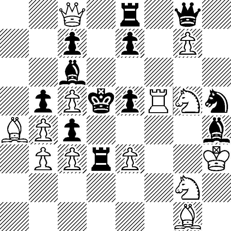 2Q1r1q1/2p1p1P1/2b5/1pPkpRNn/BPp4b/1PPrP2K/6N1/6B1