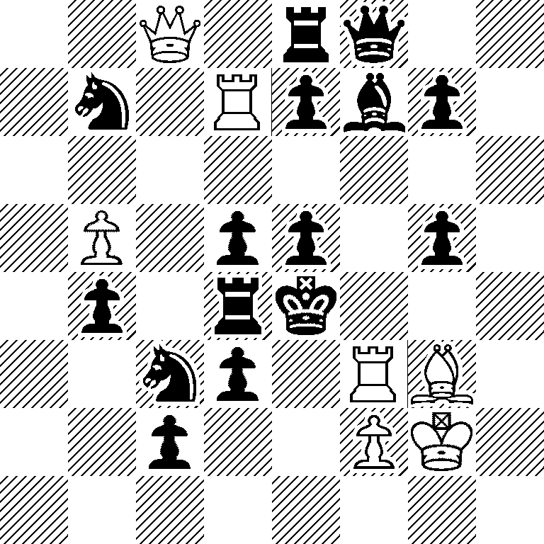2Q1rq2/1n1Rpbp1/8/1P1pp1p1/1p1rk3/2np1RB1/2p2PK1/8