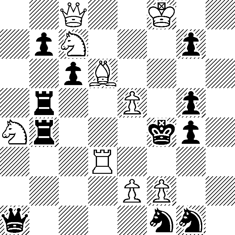 2Q2K2/1pN3p1/2pB4/1r2P1p1/Nr3kp1/3R4/4PP2/q4nn1