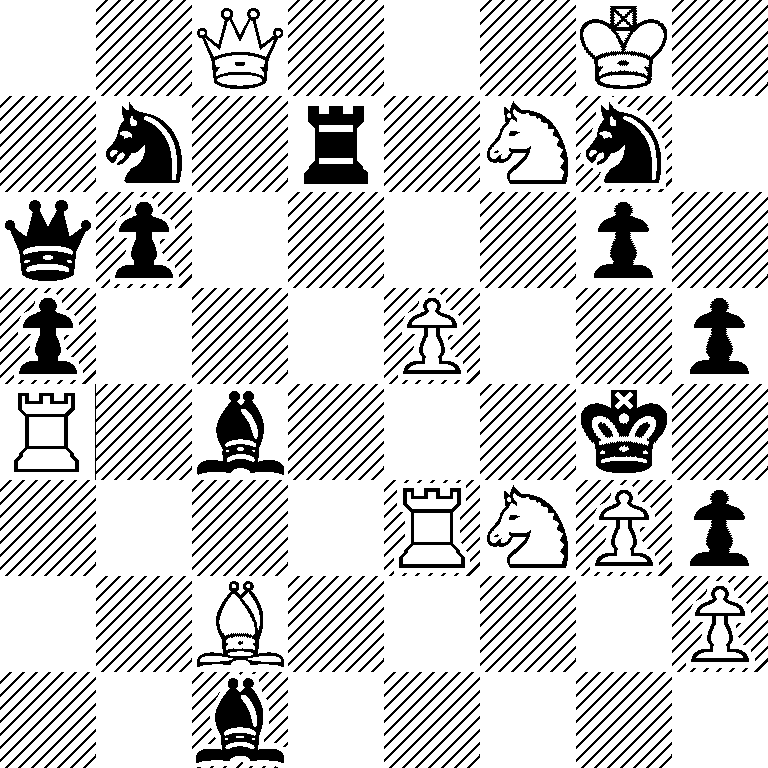 2Q3K1/1n1r1Nn1/qp4p1/p3P2p/R1b3k1/4RNPp/2B4P/2b5