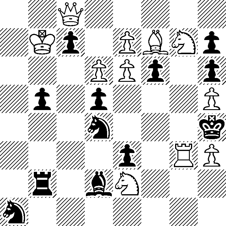2Q5/1Kp1PBNp/3PPp1p/1p1p3P/3n3k/4p1RP/1r1bN3/n7