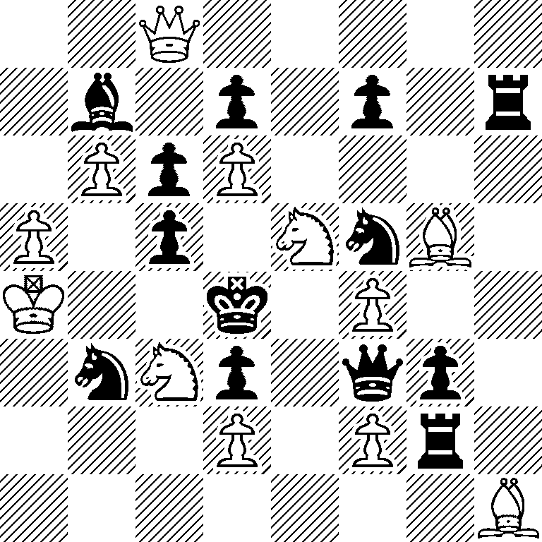 2Q5/1b1p1p1r/1PpP4/P1p1NnB1/K2k1P2/1nNp1qp1/3P1Pr1/7B