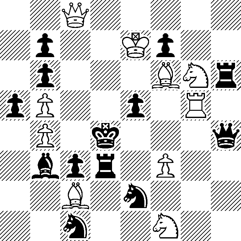 2Q5/1p2Kp2/1p3BNr/pP2p1R1/1P1k3q/1bpr1P2/2B1n3/2n2N2