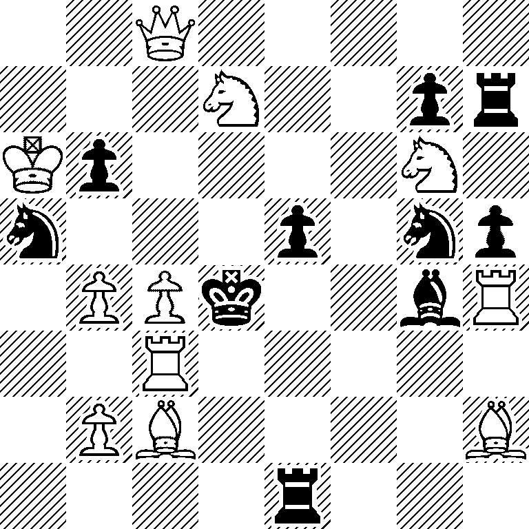 2Q5/3N2pr/Kp4N1/n3p1np/1PPk2bR/2R5/1PB4B/4r3