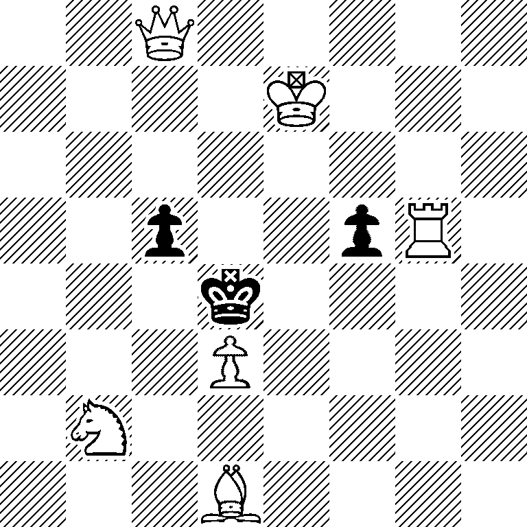 2Q5/4K3/8/2p2pR1/3k4/3P4/1N6/3B4