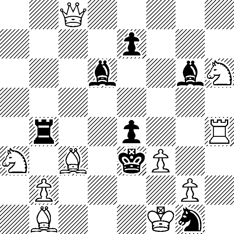 2Q5/4p3/3b2bN/8/1r2p2R/N1B1kP2/1P4P1/1B3Kn1