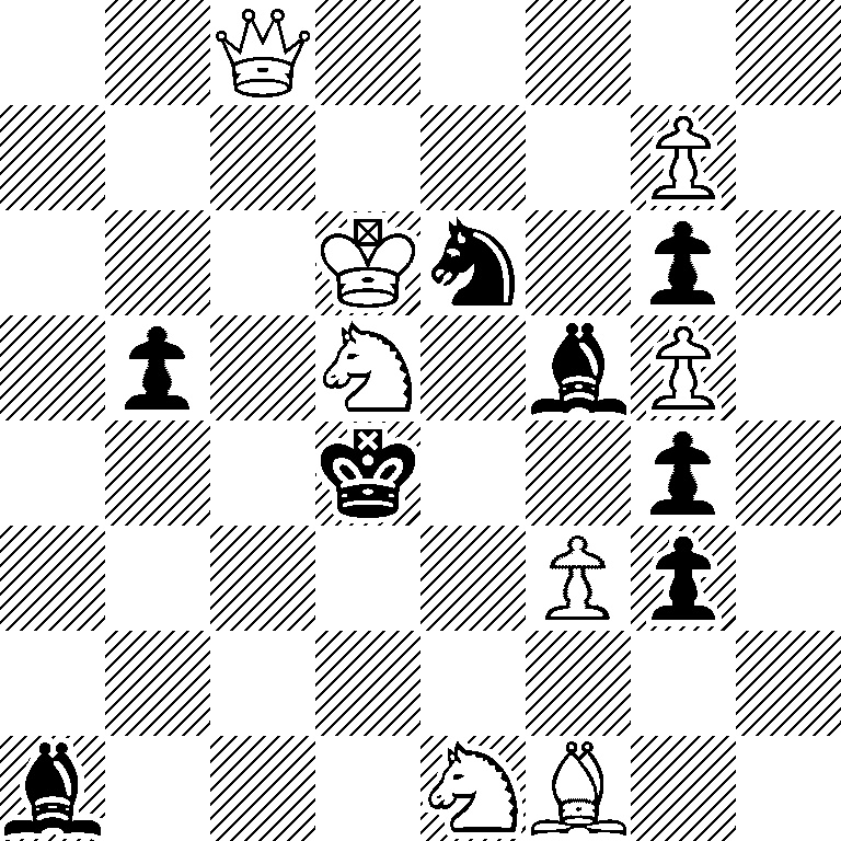 2Q5/6P1/3Kn1p1/1p1N1bP1/3k2p1/5Pp1/8/b3NB2