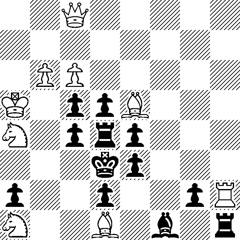 2Q5/8/1PP5/K1ppB3/N1prp3/3kp3/p2p2pR/N2B1b1r