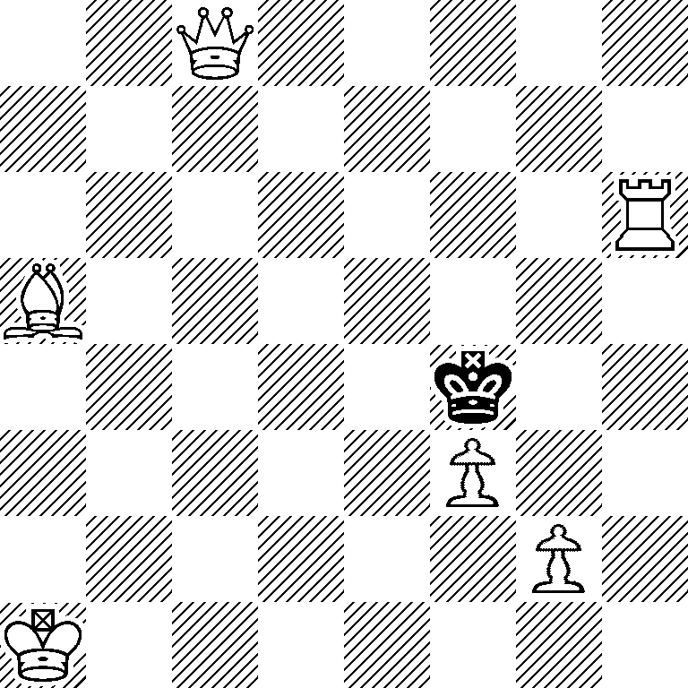2Q5/8/7R/B7/5k2/5P2/6P1/K7