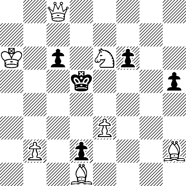 2Q5/8/K1p1Np2/3k3p/8/4P3/1P1p3B/3B4