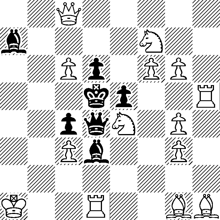 2Q5/b4N2/2Pp1PP1/3kp2R/2pqN1P1/2Pb2P1/8/K2R2BB