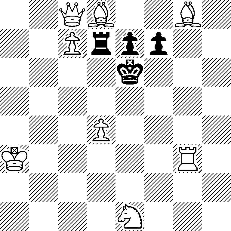 2QB2B1/2Prpp2/4k3/8/3P4/K5R1/8/4N3