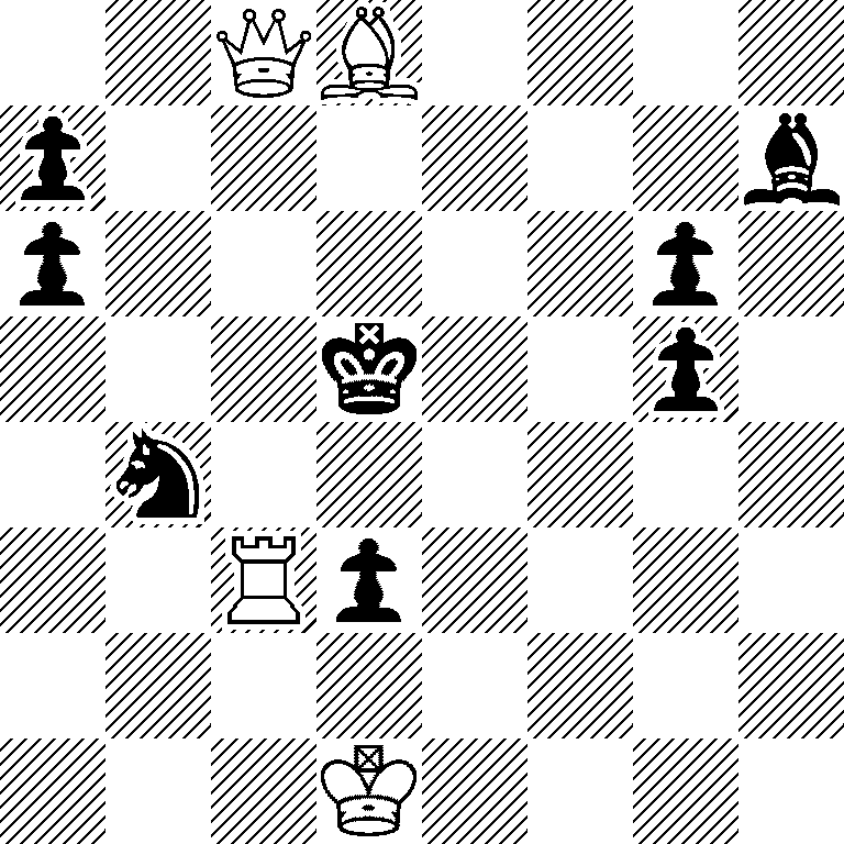 2QB4/p6b/p5p1/3k2p1/1n6/2Rp4/8/3K4