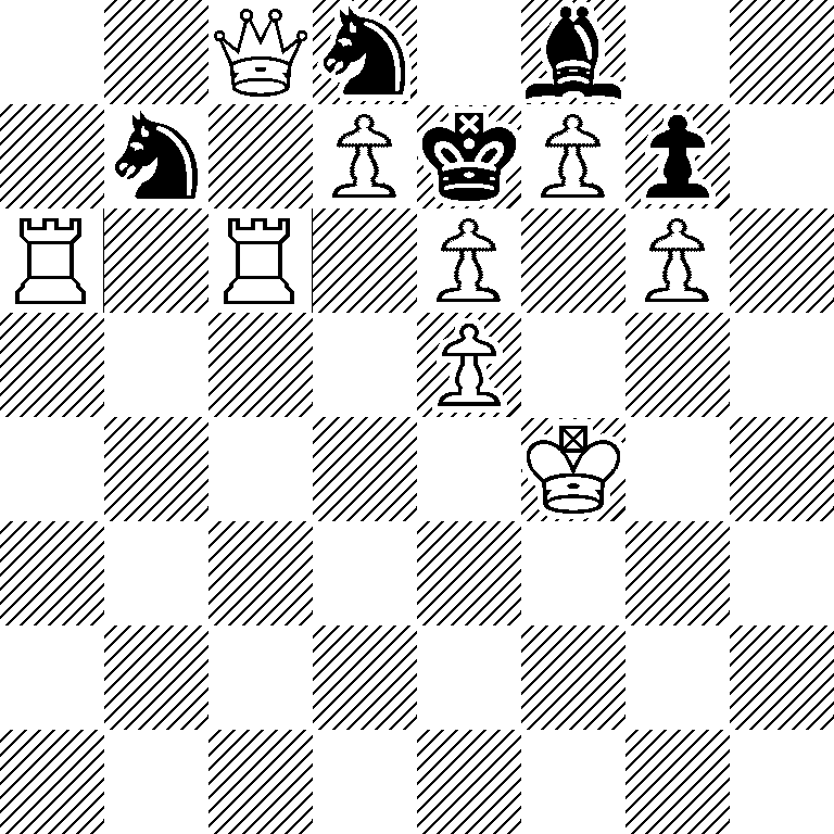 2Qn1b2/1n1PkPp1/R1R1P1P1/4P3/5K2/8/8/8