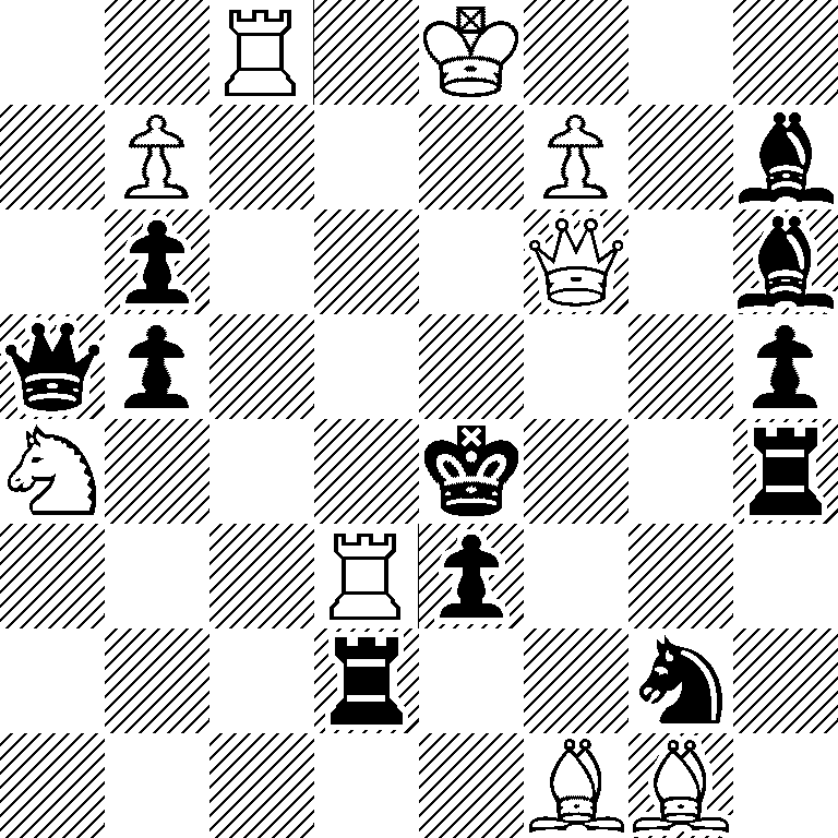 2R1K3/1P3P1b/1p3Q1b/qp5p/N3k2r/3Rp3/3r2n1/5BB1