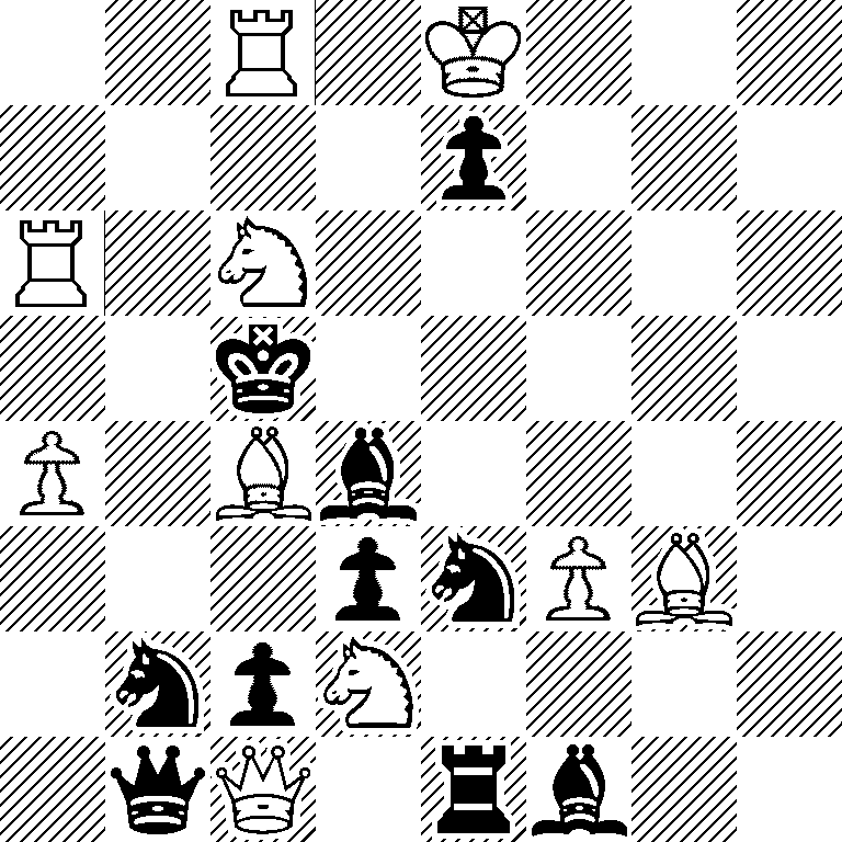 2R1K3/4p3/R1N5/2k5/P1Bb4/3pnPB1/1npN4/1qQ1rb2