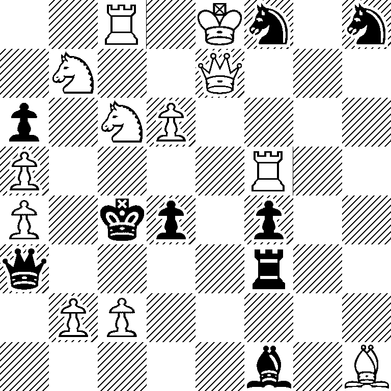 2R1Kn1n/1N2Q3/p1NP4/P4R2/P1kp1p2/q4r2/1PP5/5b1B