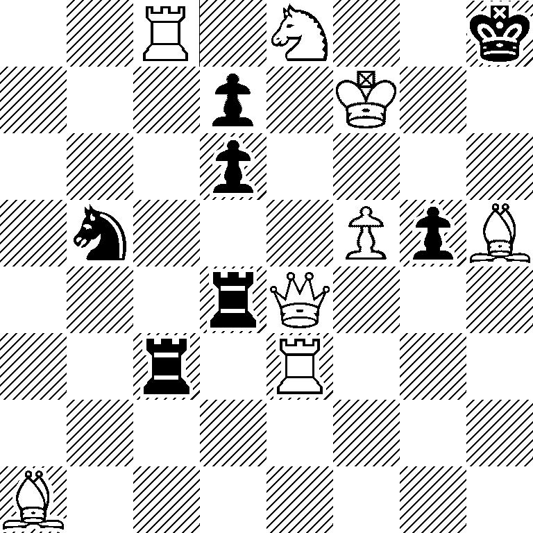 2R1N2k/3p1K2/3p4/1n3PpB/3rQ3/2r1R3/8/B7