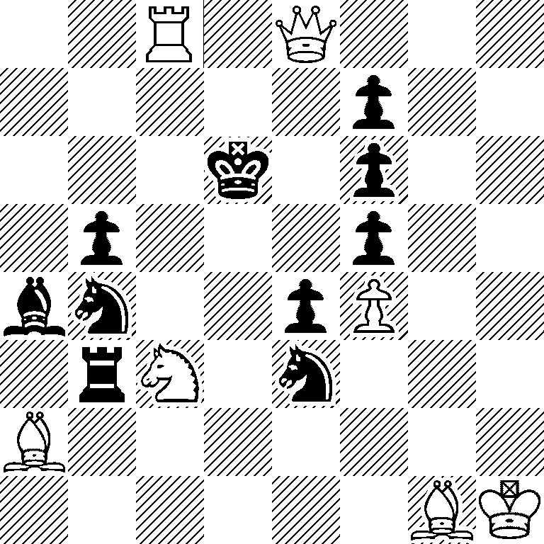 2R1Q3/5p2/3k1p2/1p3p2/bn2pP2/1rN1n3/B7/6BK