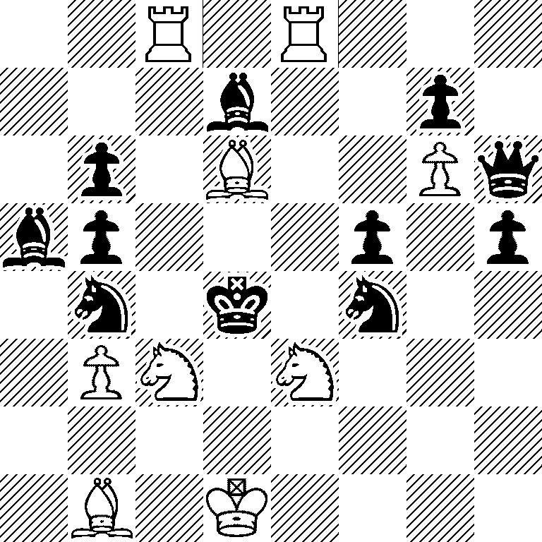 2R1R3/3b2p1/1p1B2Pq/bp3p1p/1n1k1n2/1PN1N3/8/1B1K4