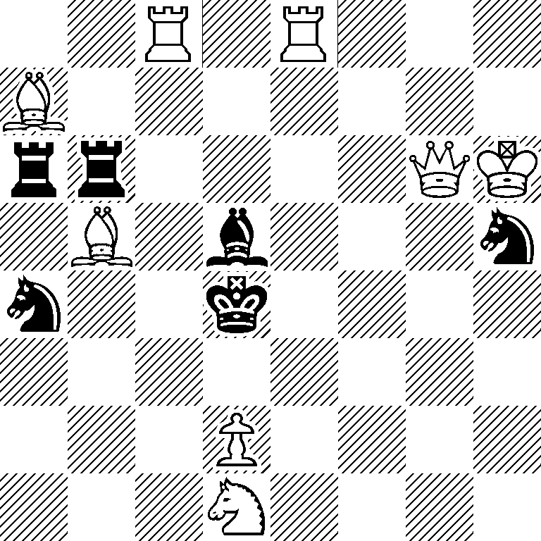 2R1R3/B7/rr4QK/1B1b3n/n2k4/8/3P4/3N4