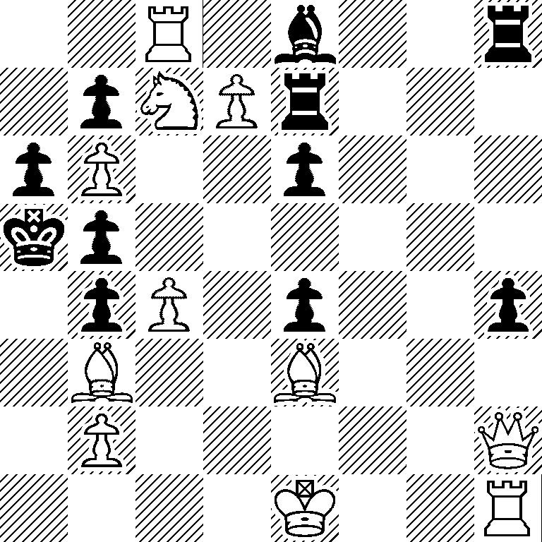 2R1b2r/1pNPr3/pP2p3/kp6/1pP1p2p/1B2B3/1P5Q/4K2R