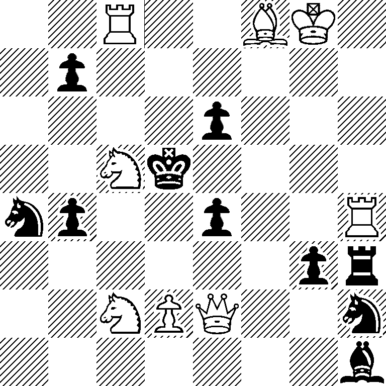 2R2BK1/1p6/4p3/2Nk4/np2p2R/6pr/2NPQ2n/7b