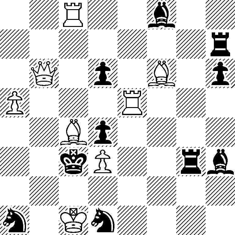 2R2b2/7r/1Q1p1B1p/P3R3/2Bp4/2kP2rb/8/n1Kn4