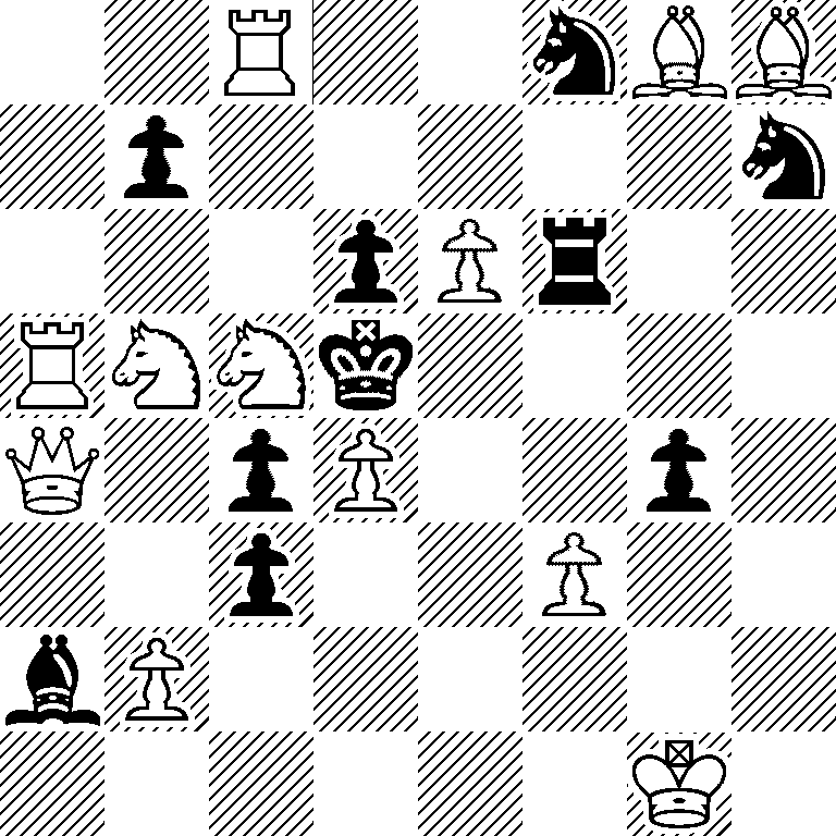 2R2nBB/1p5n/3pPr2/RNNk4/Q1pP2p1/2p2P2/bP6/6K1